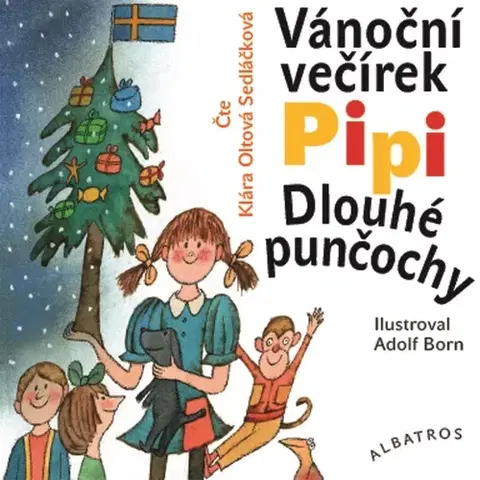 Pre deti a mládež Albatros Vánoční večírek Pipi Dlouhé punčochy