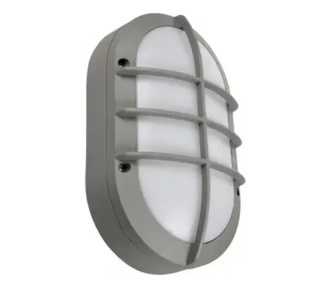 LED osvetlenie  Vonkajšie nástenné svietidlo FRAY LED/8W/230V IP54 sivé SKU009558