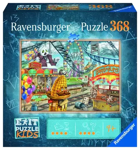 Exit puzzle Ravensburger Exit KIDS Puzzle: Zábavný park 368 Ravensburger