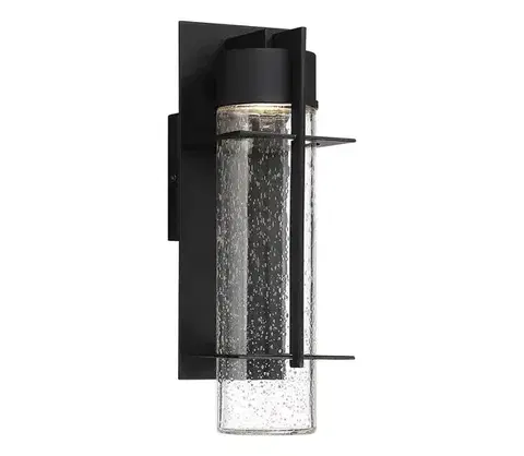 Svietidlá Elstead Quintiesse QN-EAMES-LED-M-EK-LED Vonkajšie nástenné svietidlo EAMES M LED/10W/230V IP44 čierna QN-EAMES-LED-M-EK