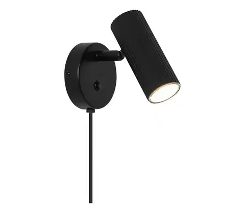 Svietidlá Nordlux - Nástenné bodové svietidlo VICO 1xGU10/5W/230V čierne 2612591003