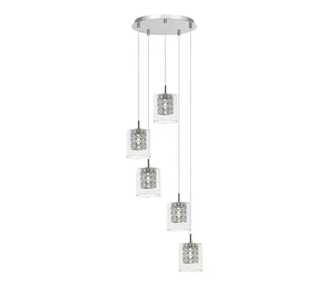 Svietidlá Rabalux 3117 - Krištáľový luster na lanku DUCHESS 5xG9/40W/230V 3117