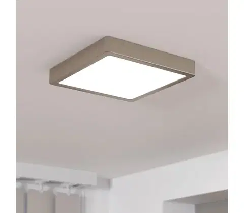 Svietidlá Eglo 900594 - stmievateľné LED stropné svietidlo FUEVA LED/17W/230V chróm 900594