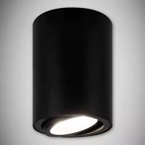 Moderné lampy do obývačky Nástenná lampa DWL GU10 Black 03533 K1
