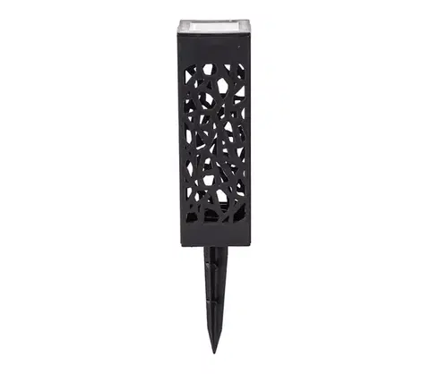 LED osvetlenie  B.V.  - LED Solárna lampa LED/0,006W/1,2V 28,5cm čierna 6500K  IP44 B10201OK9