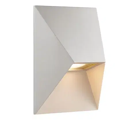 Svietidlá Nordlux - Vonkajšie nástenné svietidlo PONTIO 1xGU10/25W/230V biela 2218171001