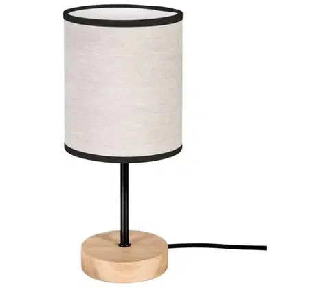 Lampy  87791974 - Stolová lampa BOHO 1xE27/25W/230V dub 87791974