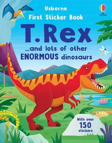 Nalepovačky, vystrihovačky, skladačky First Sticker Book T. Rex - Alice Beecham,Diego Vaisberg