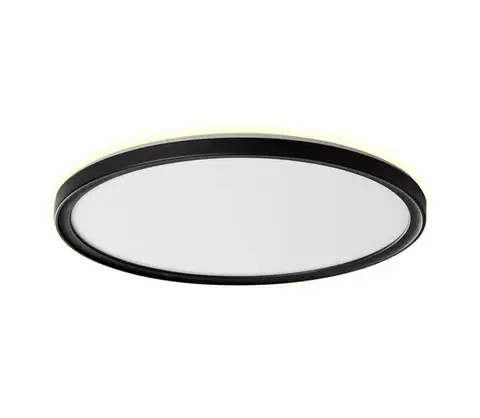 Svietidlá Prezent  - LED kúpeľňové stropné svietidlo CORDIA LED/30W/230V IP54 pr. 50 cm čierne 