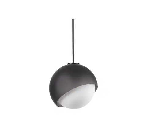 Svietidlá Ideal Lux - Luster na lanku BLOOM 1xE27/42W/230V pr. 30 cm čierna 366692