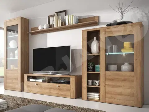Obývacie steny LANA, moderná obývačka, riviera