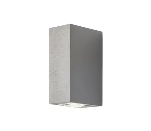 Svietidlá Redo 90416 - LED Vonkajšie nástenné svietidlo ACE LED/3,36W/230V 4000K IP54 šedá 90416