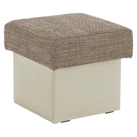 Taburetky NABBI T1 taburetka cappuccino / béžová
