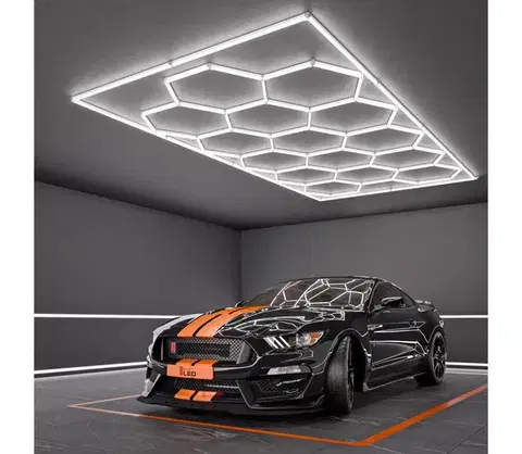 Svietidlá SmartLED LED Stropné svietidlo LED/696W/85-265V 6500K 484x243 cm CRI 90 IP44 biela 5408