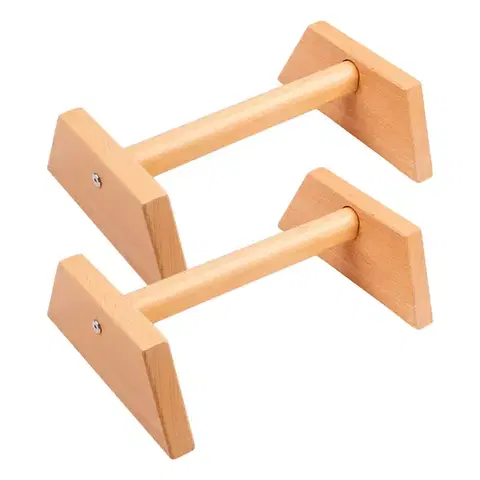 Podpery na kľuky Drevené úchopy na kľuky inSPORTline Gripolix 35 cm