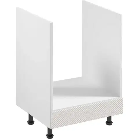 Kuchynské skrinky Korpus Luxeo K04-D60ZK biely