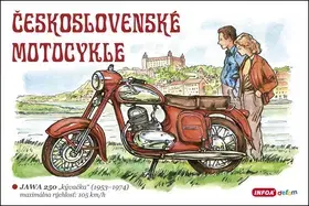 Leporelá, krabičky, puzzle knihy Československé motocykle