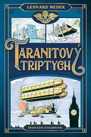 Sci-fi a fantasy Taranitový triptych - Leonard Medek