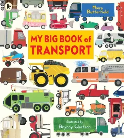 Leporelá, krabičky, puzzle knihy My Big Book of Transport - Moira Butterfield