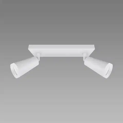 Lampy do obývačky Stropné bodové svietidlo SANA GU10 2L WHITE 04143 LS2