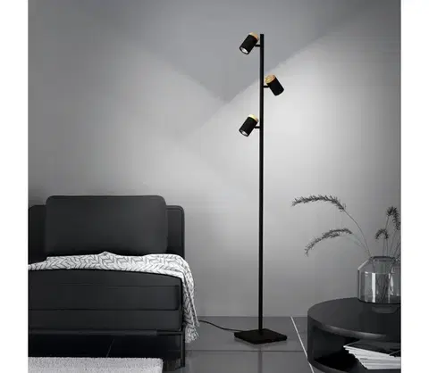 Lampy Eglo 390071 - LED Stojacia lampa CARTAGENA 3xGU10/4,5W/230V 3000K 390071