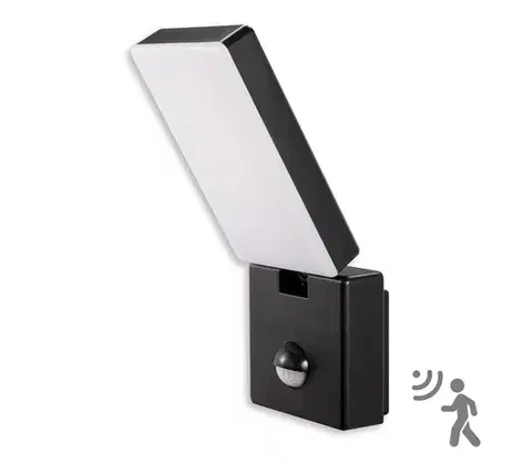Záhradné lampy Top Light Faro C PIR - LED Reflektor so senzorom FARO LED/15W/230V IP65 čierna Faro C PIR