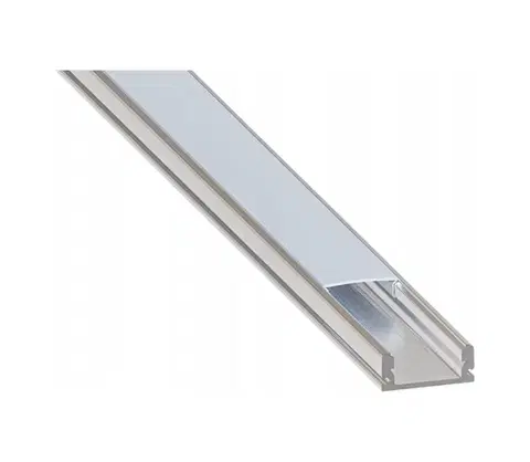 LED osvetlenie SmartLED Vstavaný profil pre LED pásy 1 m strieborný/biely 7700