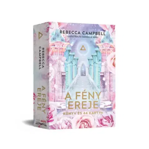 Veštenie, tarot, vykladacie karty A fény ereje - Könyv és 44 kártya - Rebecca