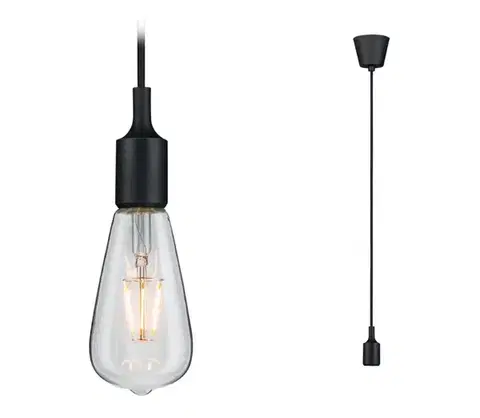 Svietidlá Paulmann 50346 - Napájací kábel NEORDIC 1xE27/20W/230V IP44 50346