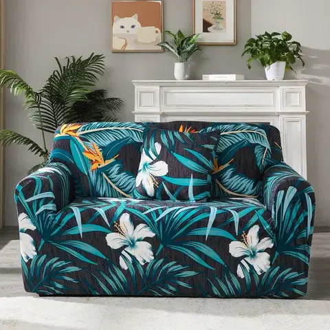 Prehozy 4Home Napínací poťah na kreslo Flora, 75 - 95 cm