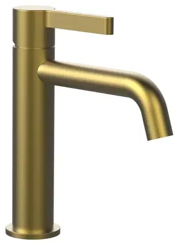 Kúpeľňové batérie SAPHO - ICONIC stojánkova umývadlová batéria, zlato mat AF002GB