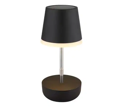 LED osvetlenie Globo 36638S - LED Solárna lampa 10xLED/0,06W/3V IP44 čierna 36638S