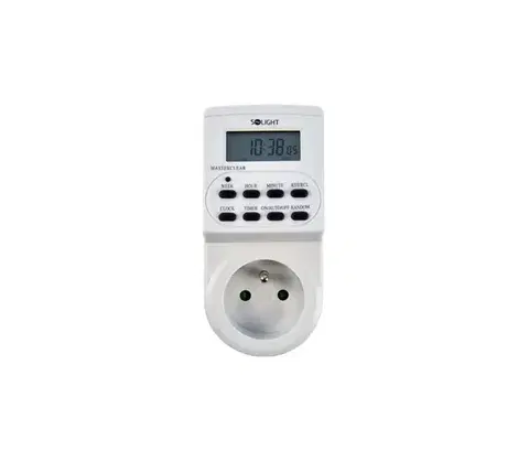 Predlžovacie káble  DT03 - Časový spínač digitálny 230V/16A DT03