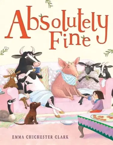 Leporelá, krabičky, puzzle knihy Absolutely Fine - Emma Chichester Clark