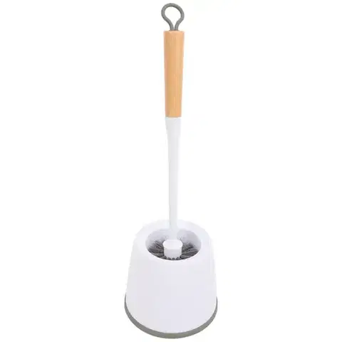 Kúpeľňové doplnky WC kefa+nádoba 43x13/180g ye09
