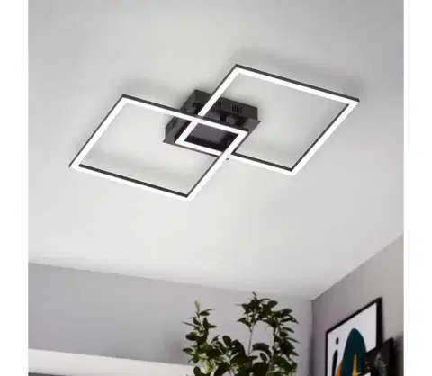 Svietidlá Eglo 75553 - LED  Stmievateľný prisadený luster PALMAVES LED/28W/230V 3000-6500K+DO 75553