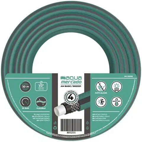 Záhradné hadice Záhradná hadica 4 vrstvová gm BASIC 1/2" 30 mb
