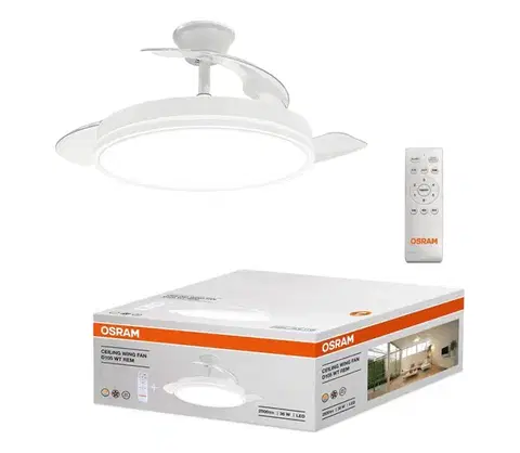 Ventilátory Osram - stmievateľné LED svietidlo s látorom WING LED/36W/230V 3000/4000/6000K + diaľkové ovládanie 4099854536564