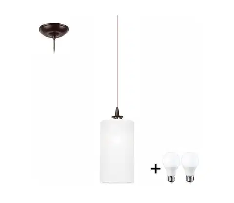 Svietidlá  LED Luster na lanku NOEL MINI 1xE27/60W/230V biela LM-1.164/BIAŁY