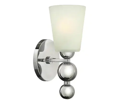 Svietidlá Elstead Hinkley HK-ZELDA1-PN - Nástenné svietidlo ZELDA 1xE27/60W/230V lesklý chróm HK-ZELDA1-PN
