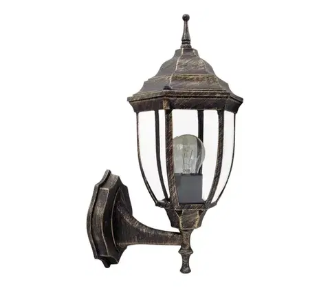 Svietidlá Rabalux 8452 - Vonkajšie nástenné svietidlo NIZZA 1xE27/60W/230V