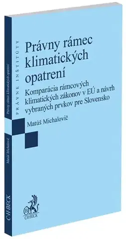 Európske právo Právny rámec klimatických opatrení - Matúš Michalovič