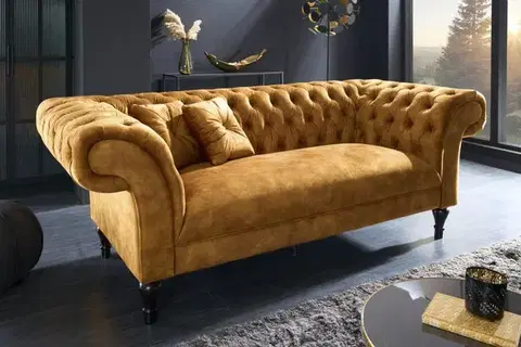 Pohovky a gauče Chesterfield pohovka PALLAS Dekorhome