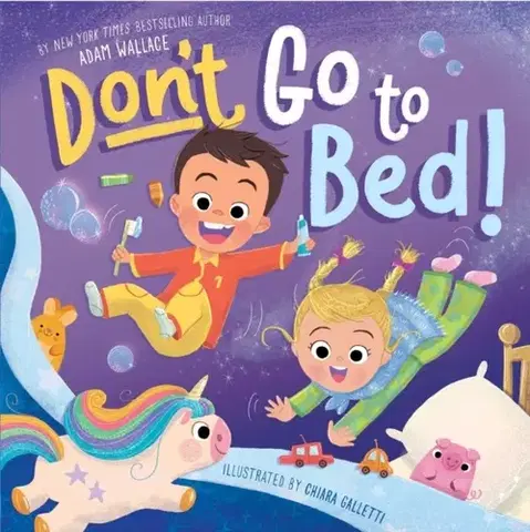 Leporelá, krabičky, puzzle knihy Don't Go to Bed! - Adam Wallace