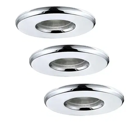 LED osvetlenie Eglo 94978 - SADA 3x LED kúpeľňových svietidiel IGOA LED/3,3W/230V IP44 94978