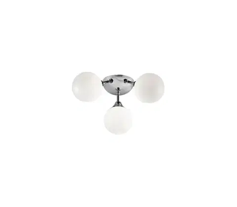 Svietidlá Searchlight 2453-3CC - Kúpeľňové stropné svietidlo FLUSH 3xG9/33W/230V IP44 2453-3CC