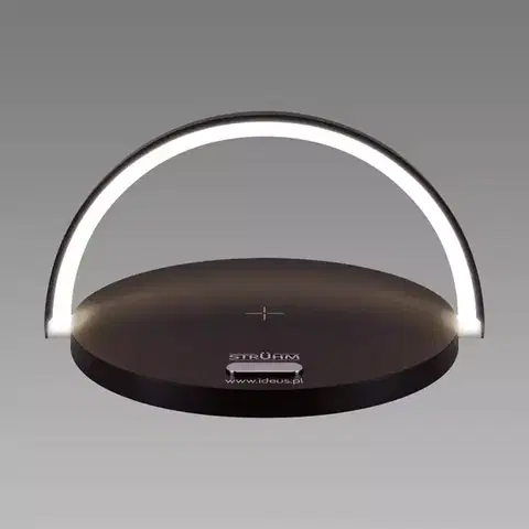 Moderné lampy Lampa Saturn LED Black 03863 LB1
