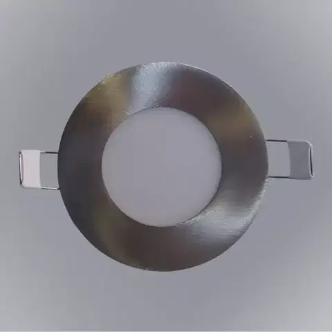 Moderné stropnice CIRCLE LED Panel 12W 4200K Okrúhly chróm