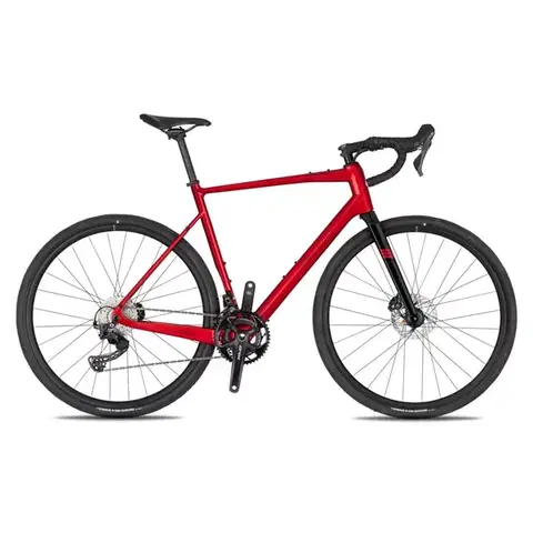 Bicykle Gravel bicykel 4EVER Grizzly Race 28" - model 2026 flame red - 23" (192-202 cm)