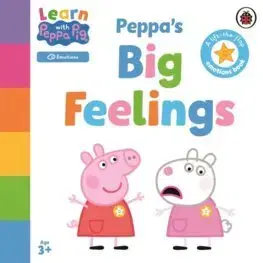 Leporelá, krabičky, puzzle knihy Learn with Peppa: Peppa's Big Feelings